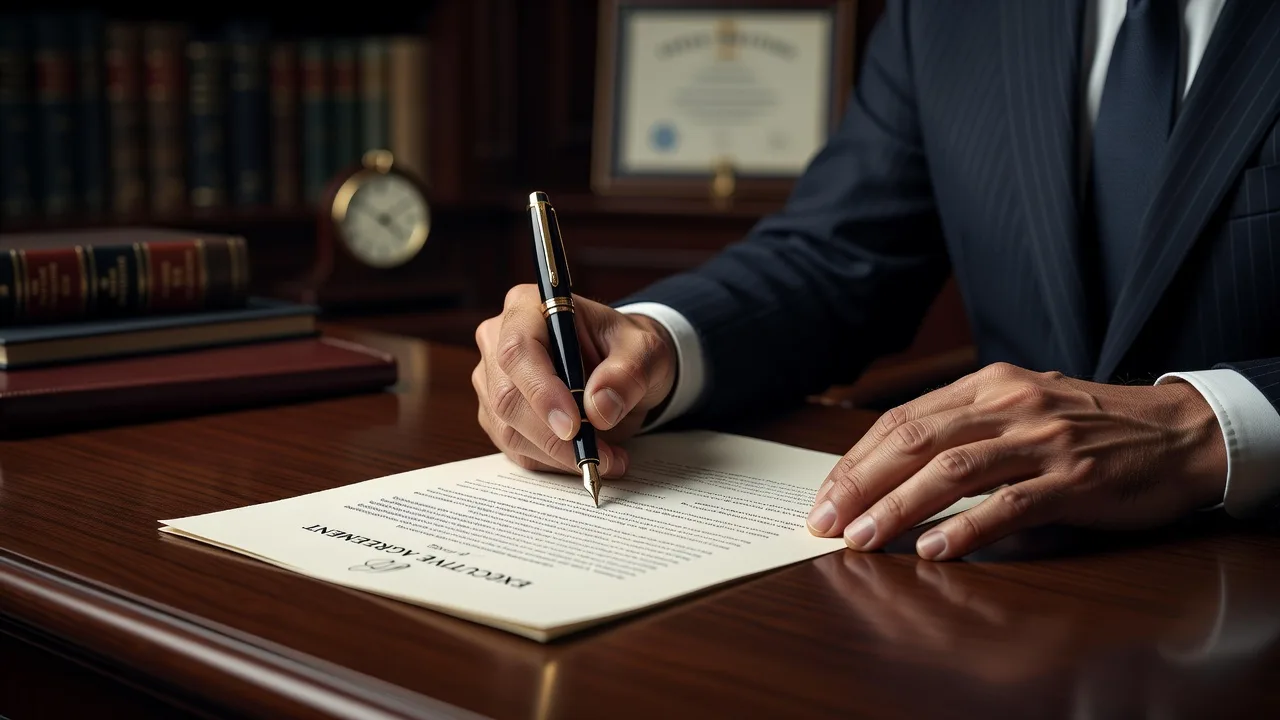 Formal business agreement